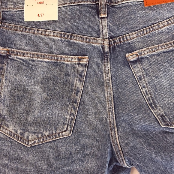 Lucky Brand Women's Frayed Hem Blue Jean Shorts - Picture 4 of 4